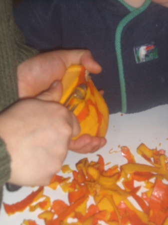 On �pluche le potiron